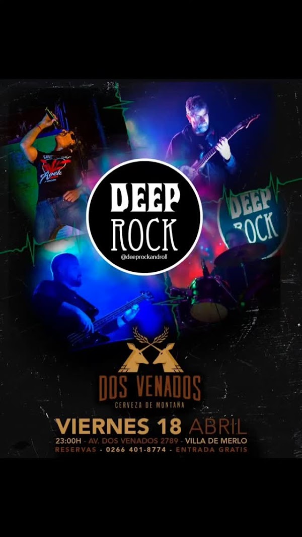 Deep Rock en vivo ⚡🎸