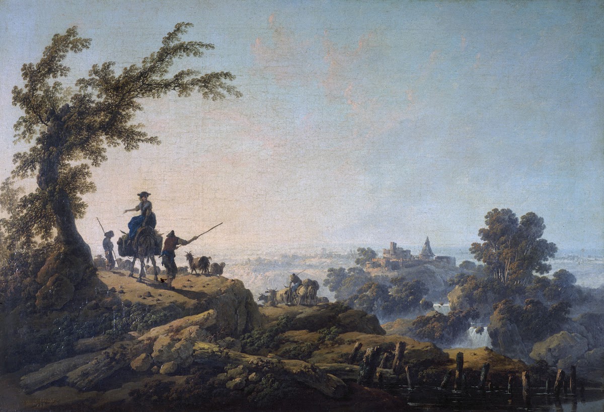 Paysage animé 1785