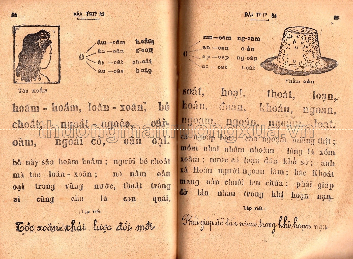 Sách học Quốc văn lớp năm (1952) - Trang 228