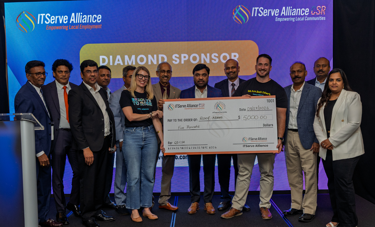 ITServe Alliance Charlotte Chapter CSR Grant to Davidson Police Department