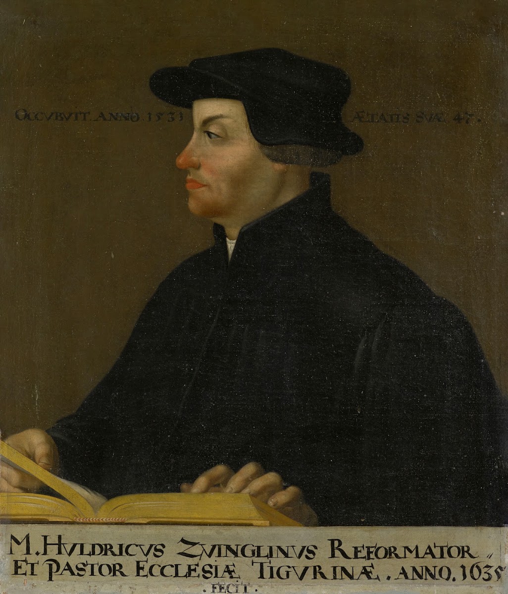 Portrait of Huldrich Zwingli 1635