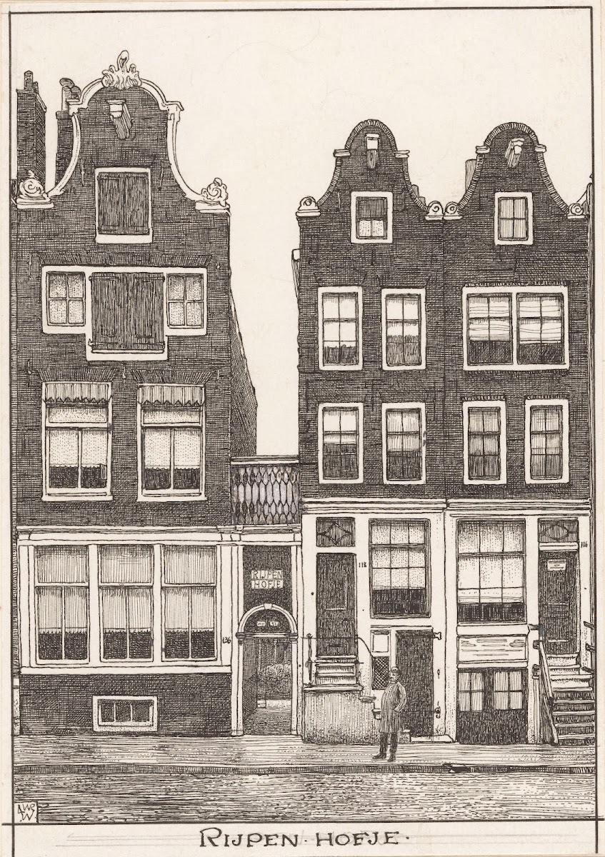 Het Rijpen Hofje te Amsterdam 20th century