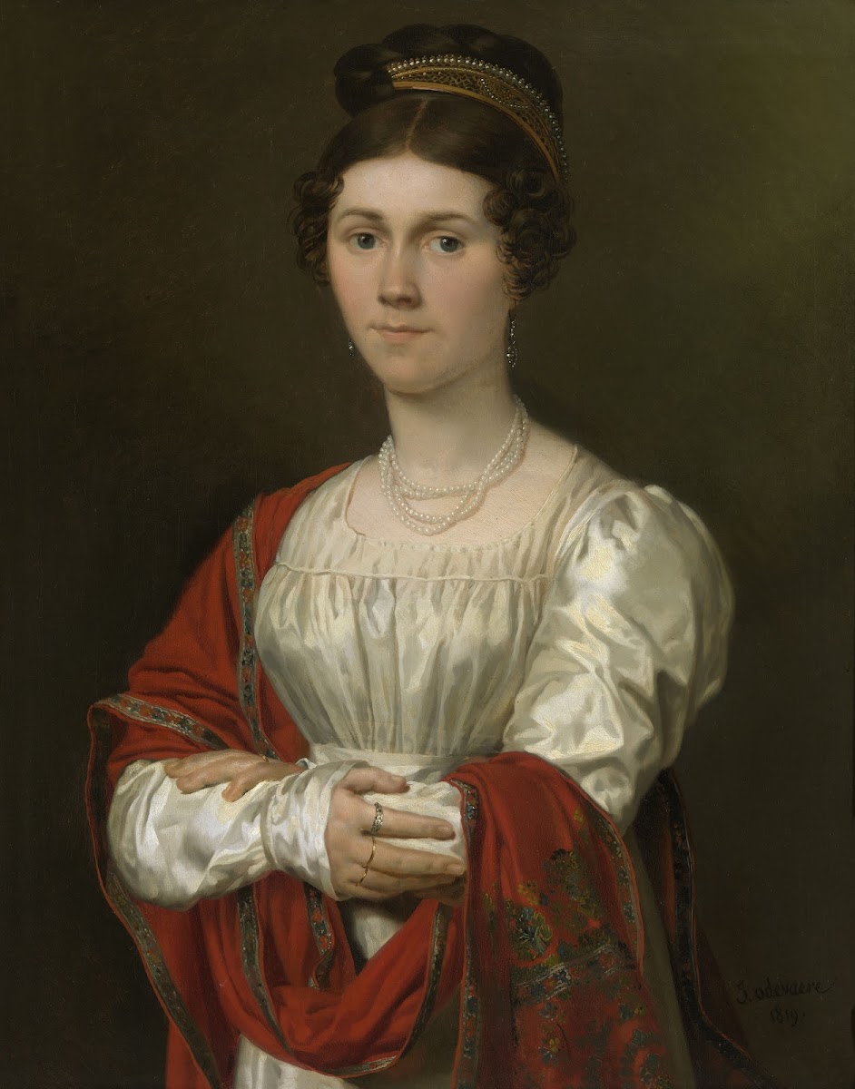 Portrait Of Maria Jozefa Pavot 1819