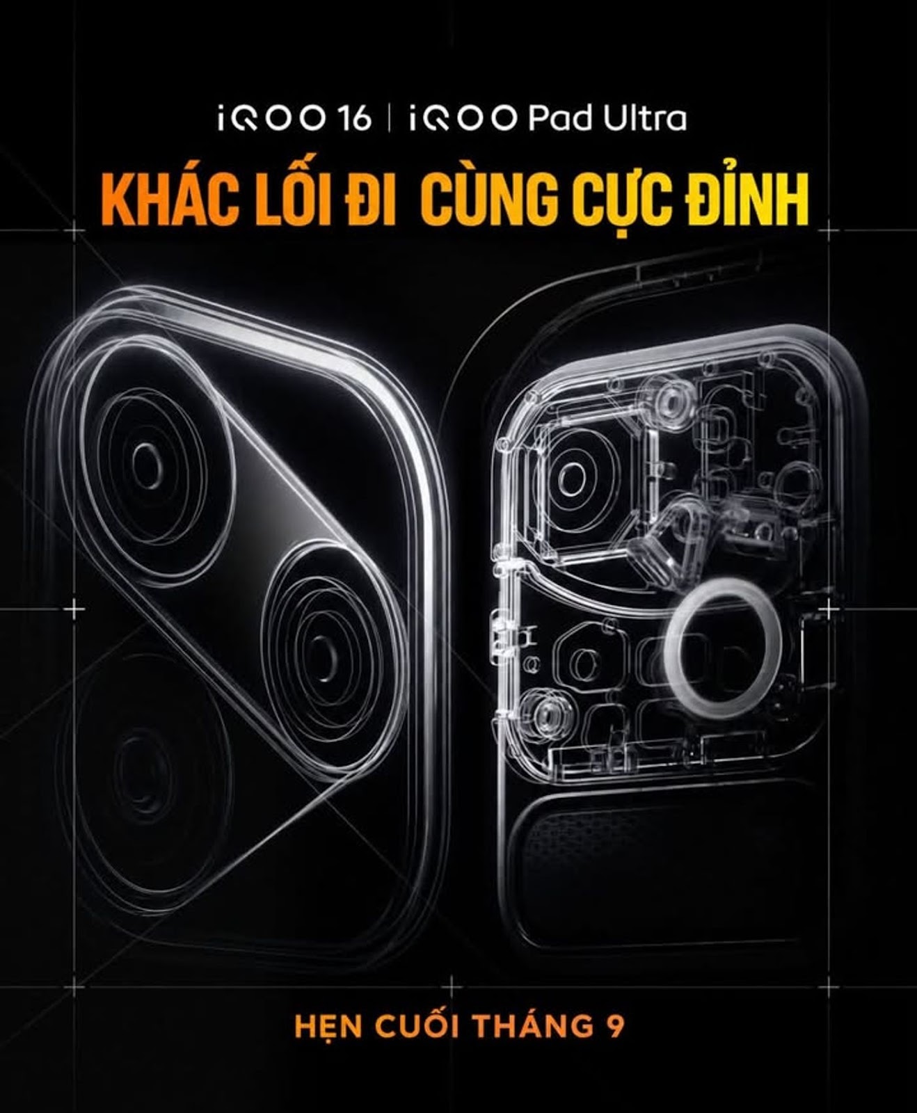 iQOO 16 và iQOO Pad Ultra được xác nhận ra mắt cuối tháng 9/2026, iQOO đồng loạt đẩy mạnh cuộc đua gaming flagship #iQOO16 #iQOOPadUltra #iQOO #Vivo #Smartphone #Tablet #GamingPhon