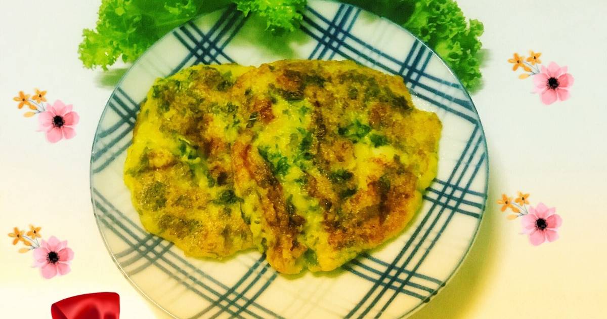 Bánh tôm kale bí đỏ