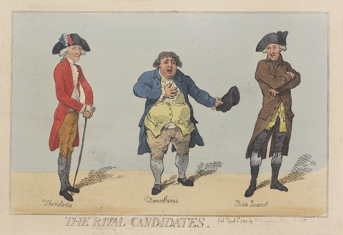 The rival candidates 1784