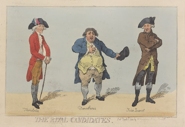 The rival candidates 1784