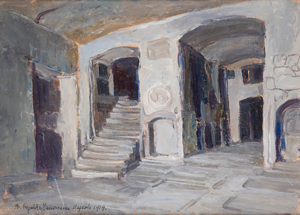 Catacombs in Naples 1914