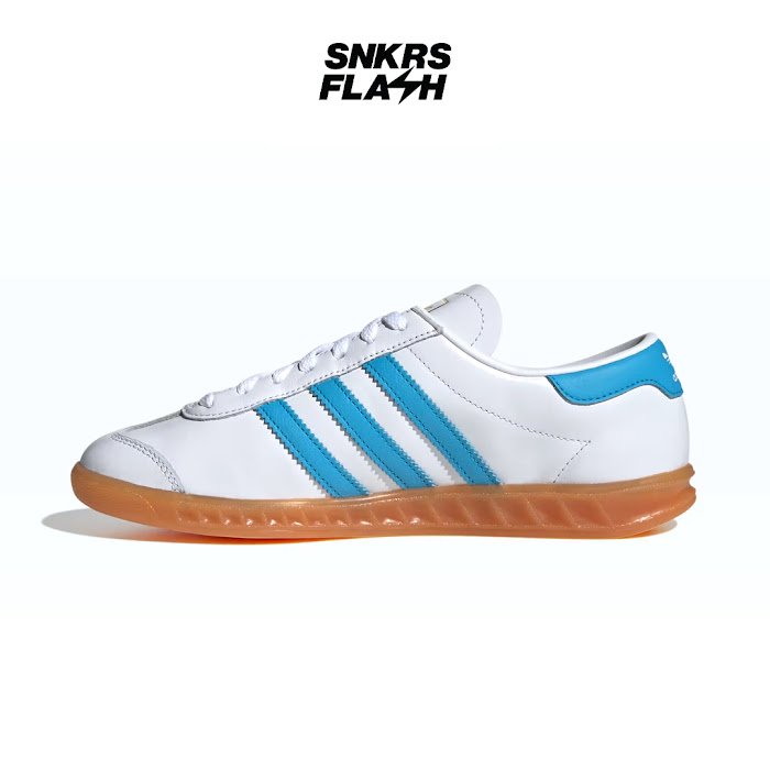 ADIDAS HAMBURG W WHITE BLUE GUM - JI2625 — alternate view