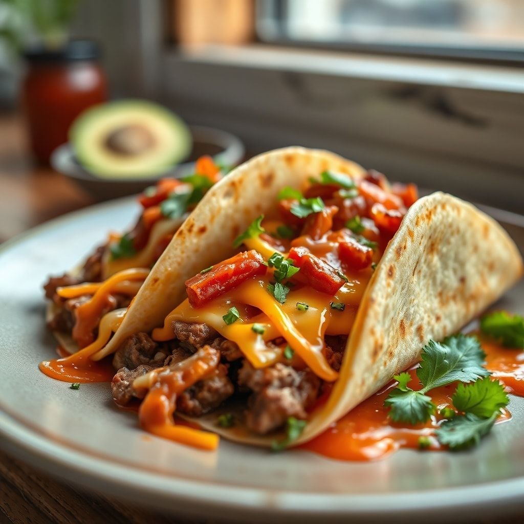 Easy Tacos de Alambre Recipe with Chorizo and Beef | 30-Minute Skillet