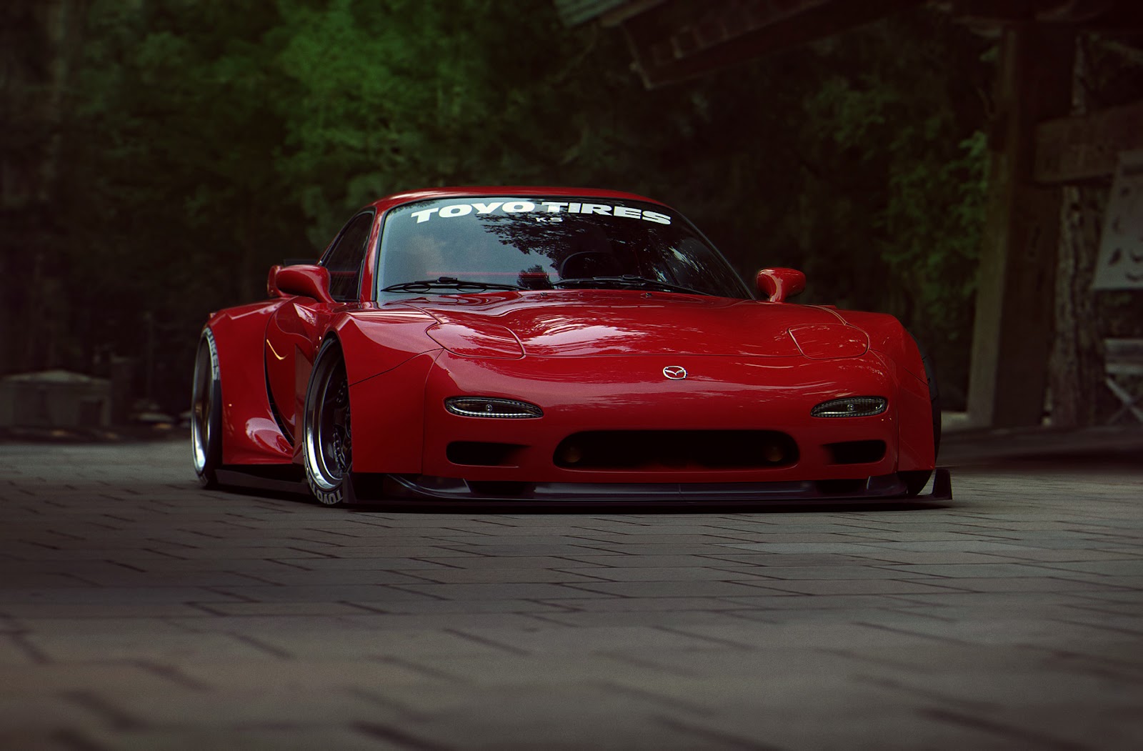 Mazda RX7 FD3S Red