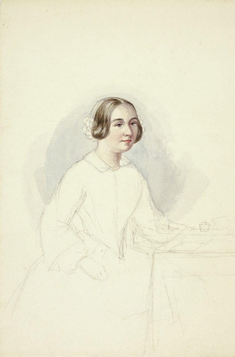 Young Woman at Writing Desk