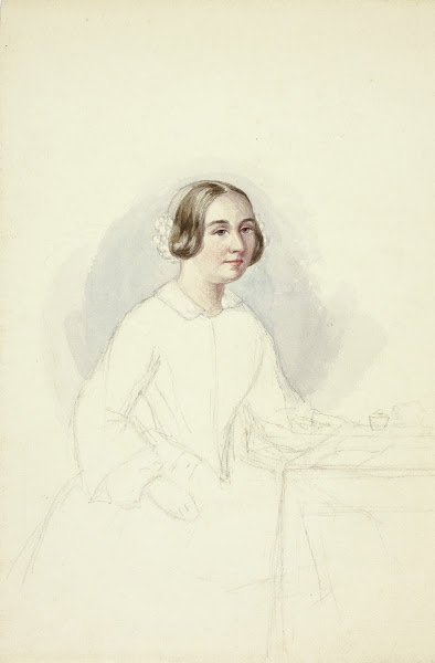 Young Woman at Writing Desk