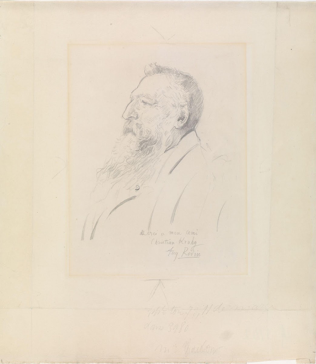 Portrett av Auguste Rodin