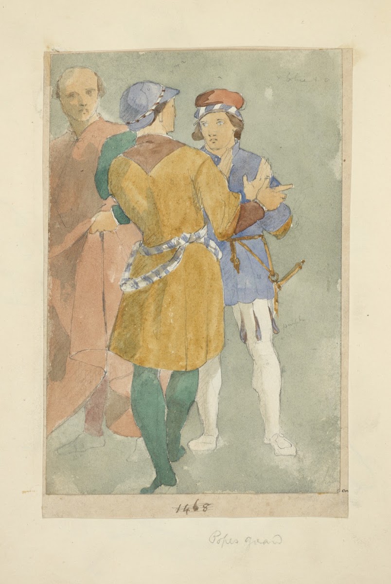 Popes guard 1840