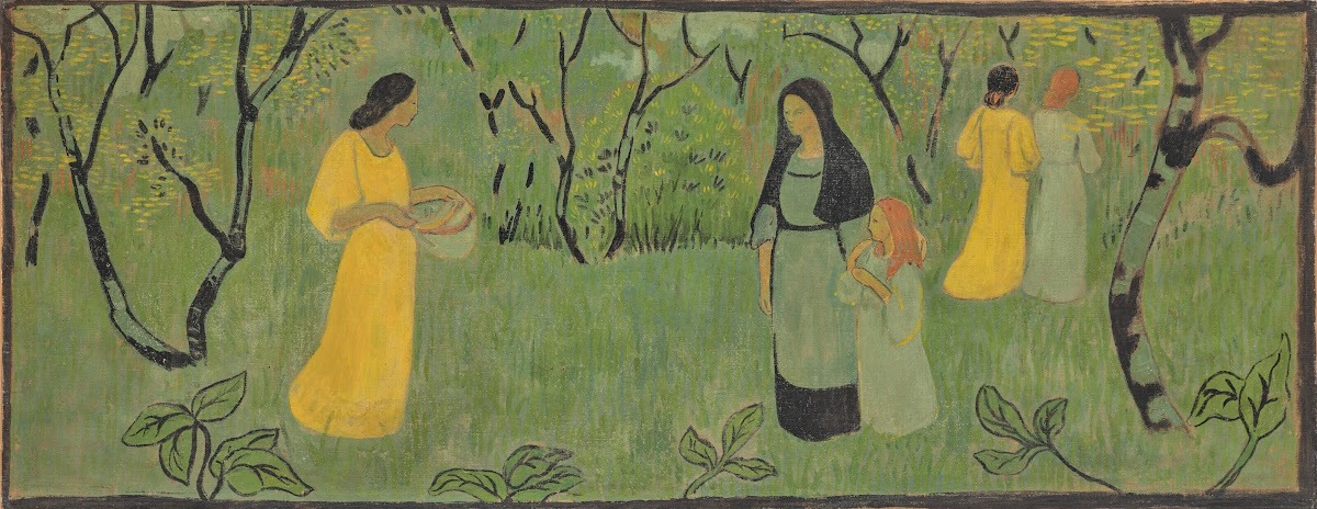 Promenade du Dimanche Robes Jaunes 1894