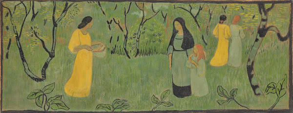 Promenade du Dimanche Robes Jaunes 1894