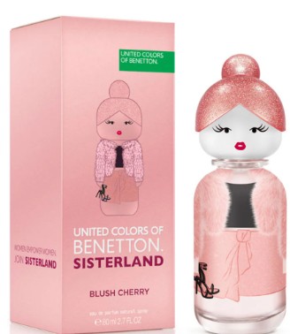 SISTERLAND BLUSH CHERRY  MUJER 80ML EDT BENETON