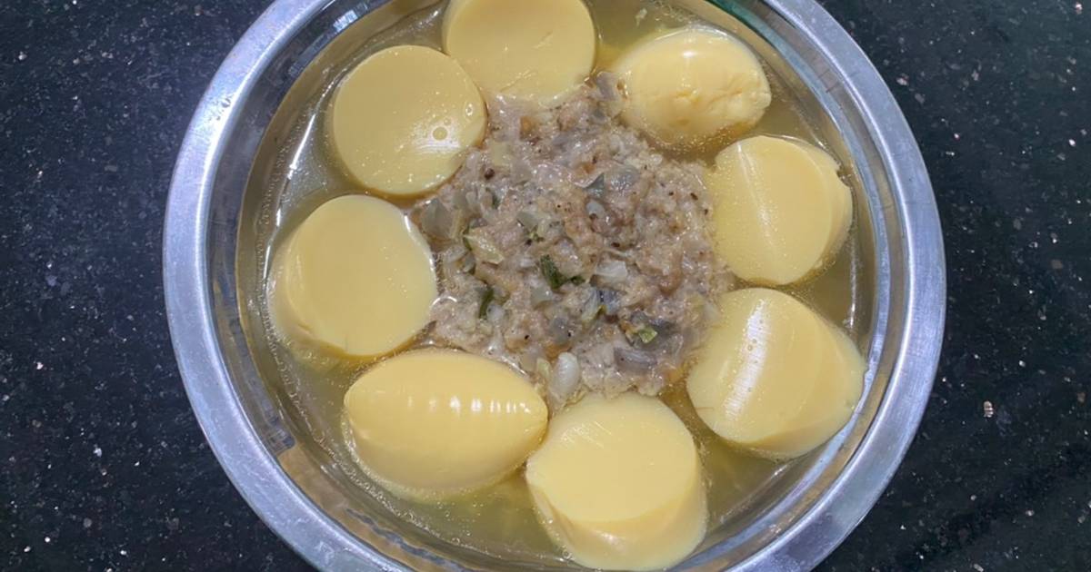 SP.0698 - Tàu Hũ Trứng Hấp Thịt