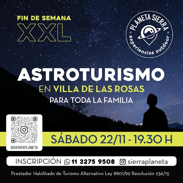 EXPERIENCIA ASTROTURISMO
