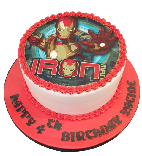 Iron Man Birthday Cake CB-NC302
