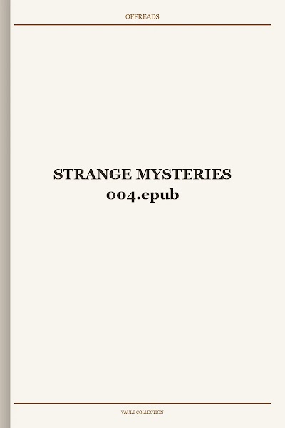 STRANGE MYSTERIES 004