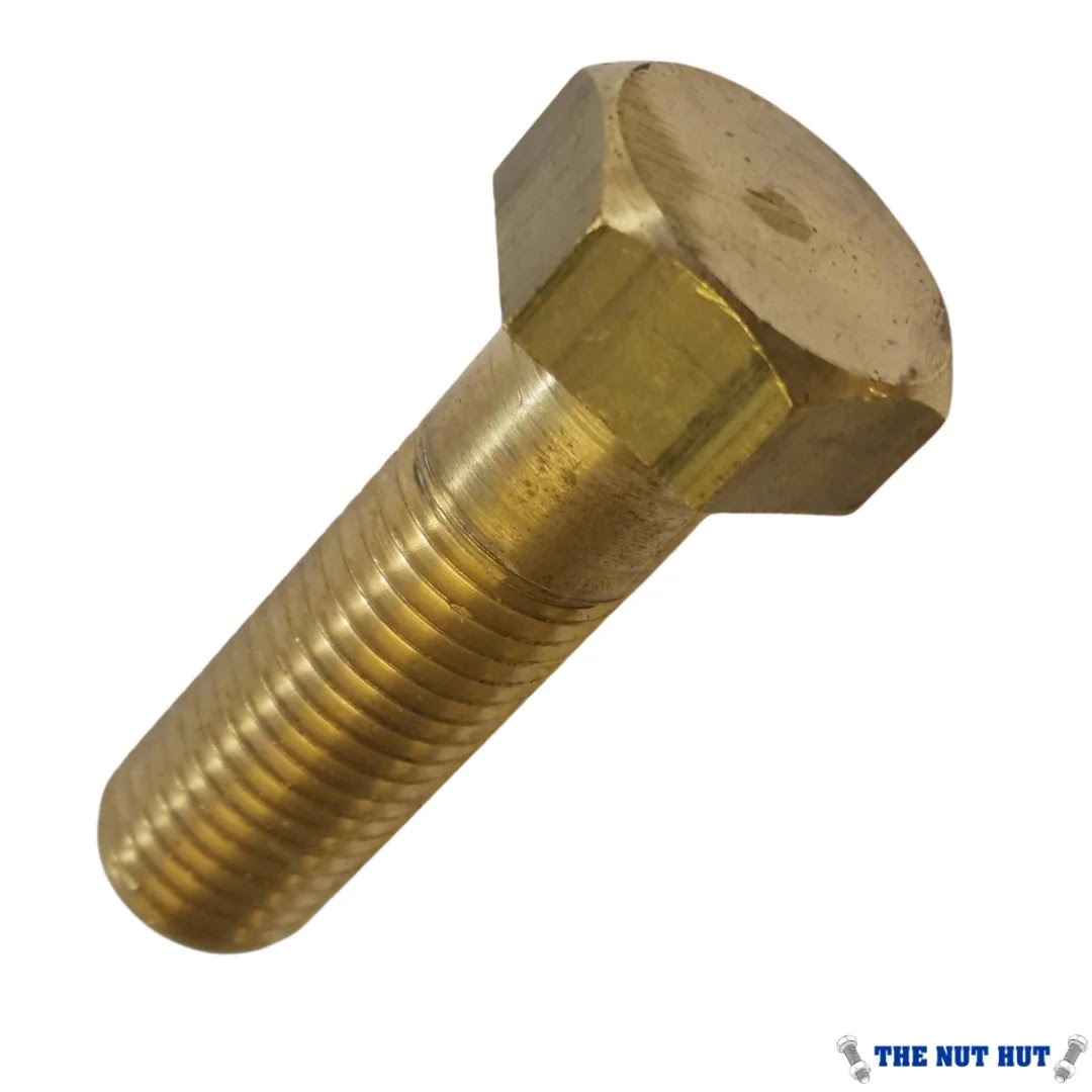 Hex Head Bolts 5/16x11/2 Brass UNC Spec