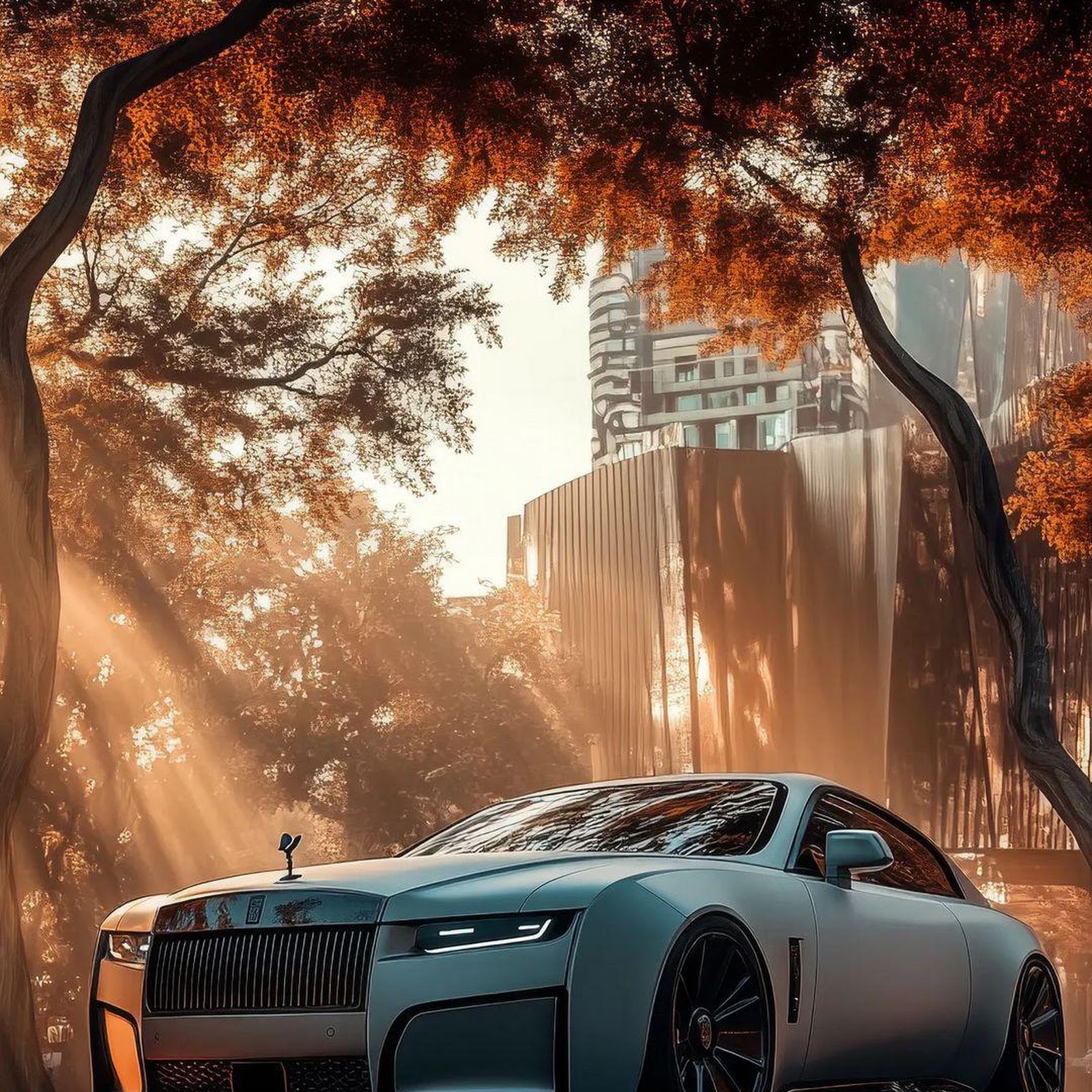 Download Futuristic Rolls-Royce Concept Coupe Full HD iPhone