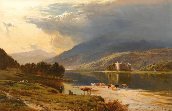 Kilchurn Castle Loch Awe 1868