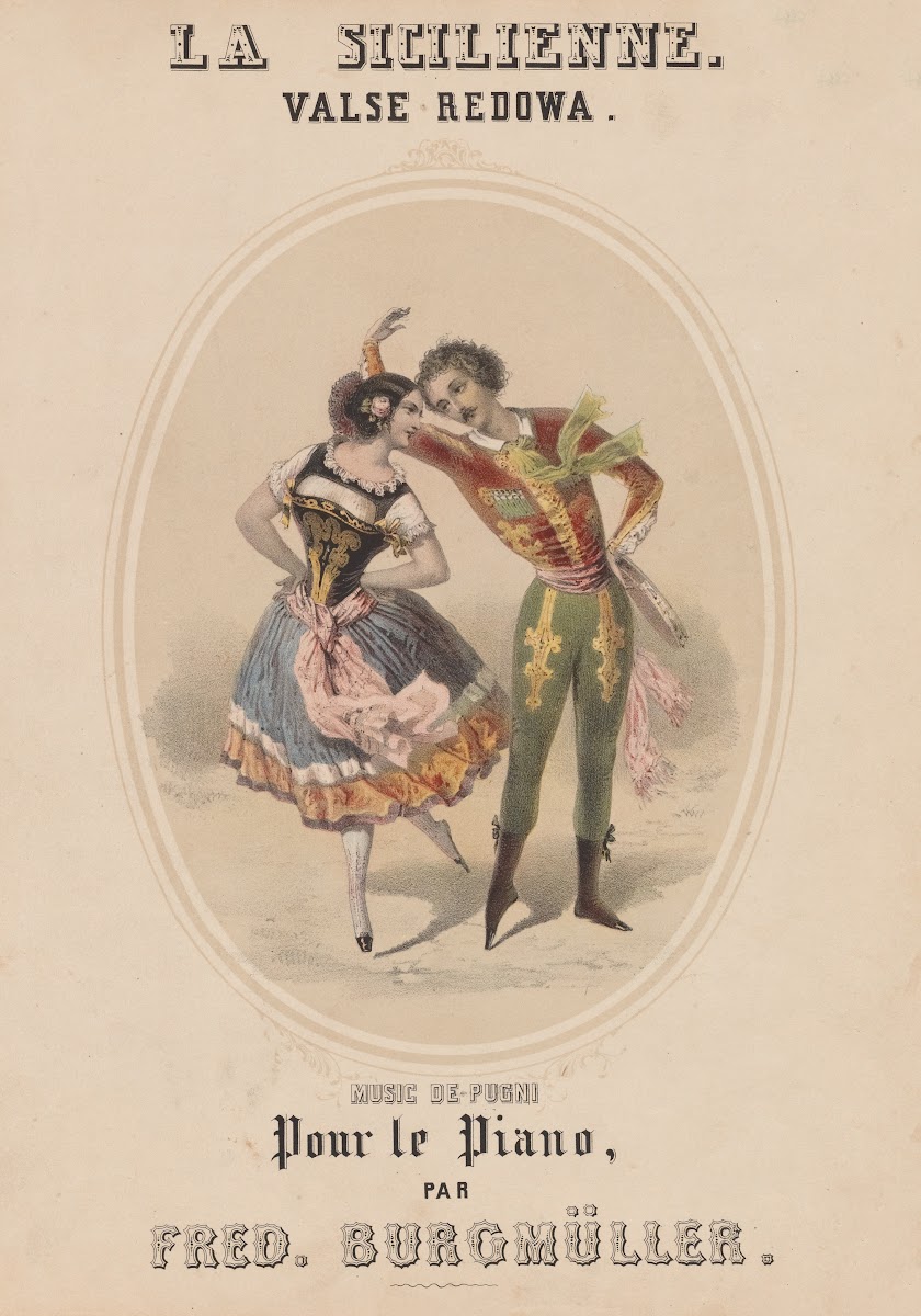 La sicilienne Valse redowa 1850