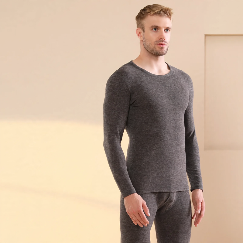 Men's Thermal Set, insulated, with stand-up collar