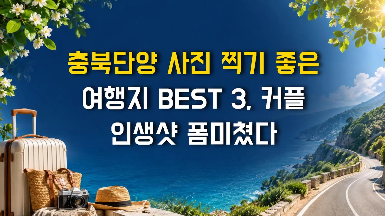 충북단양 사진 찍기 좋은 여행지 BEST 3, 커플 인생샷 폼미쳤다