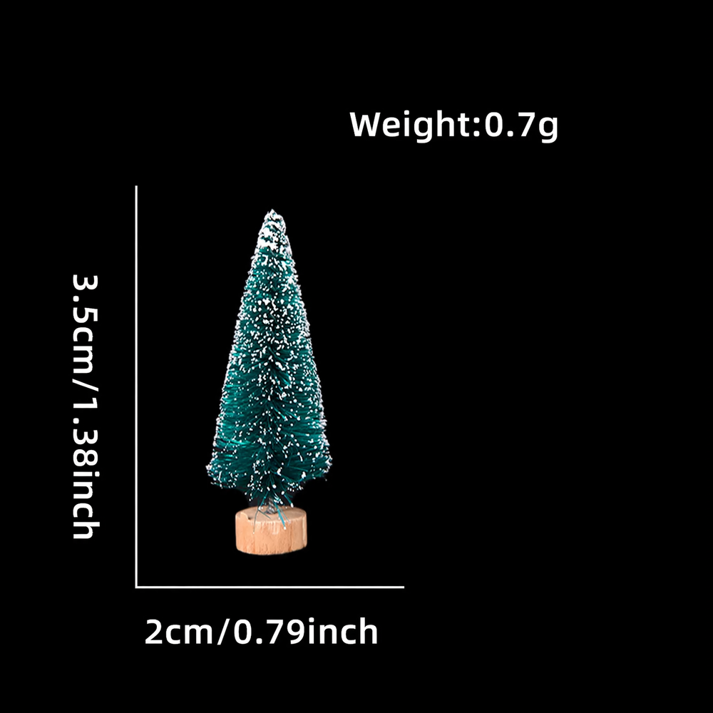 Mini-Weihnachtsbaum aus Sisal zur Tischdekoration