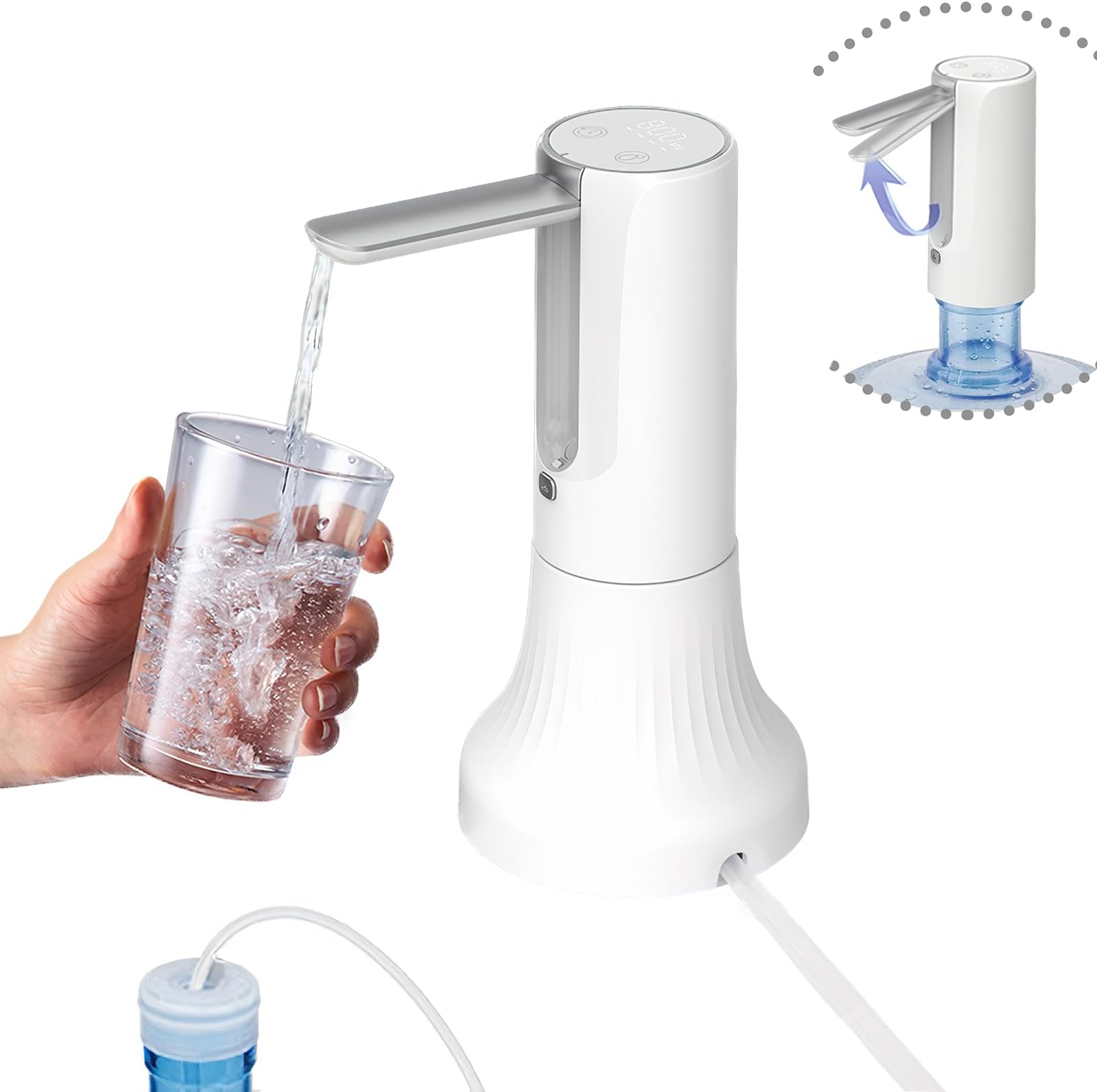 YOMYM Dispensador de Agua Automático USB Universal