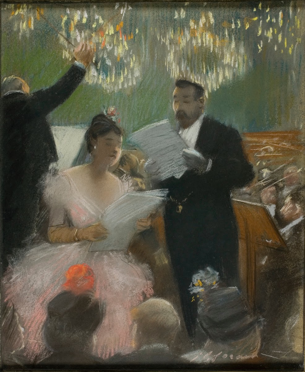 The Orchestra c 1880