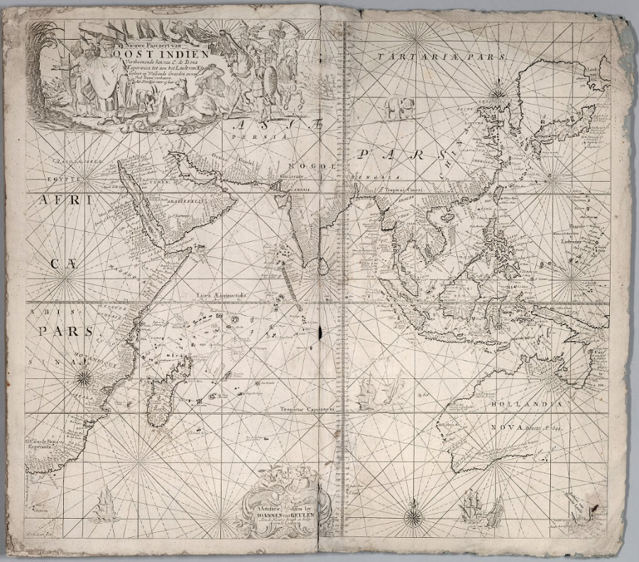 1680_Nieuwe Pascaert van Oost Indien