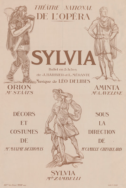 ThéÂTre National De LOpéRa Sylvia Ballet En 3 Actes De J Barbier Et L MéRante 19