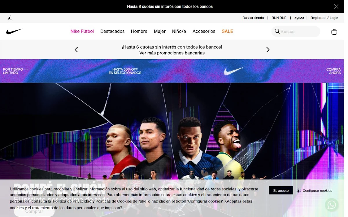 Captura de Swoosh