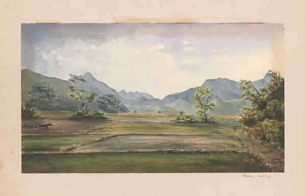 25 aquarelles par Auguste Mouillesaux de Bernières Pl01 1879