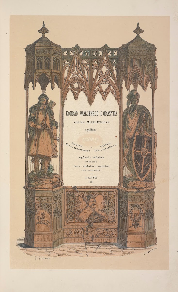 Adama Mickiewicza Konrad Wallenrod i Grazyna Pl01 1851