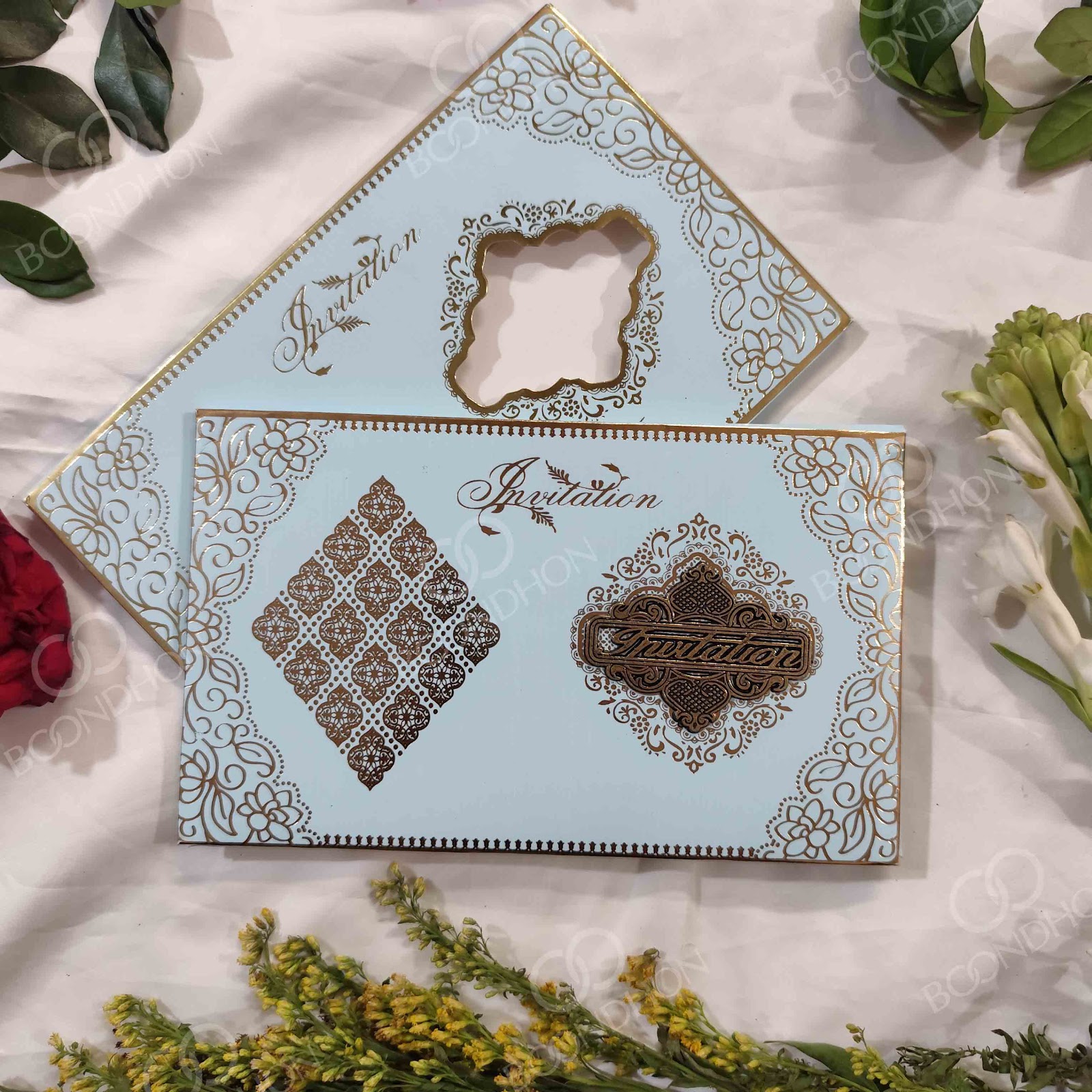 Affordable wedding card design AFF-013 - BOONDHON Manikganj