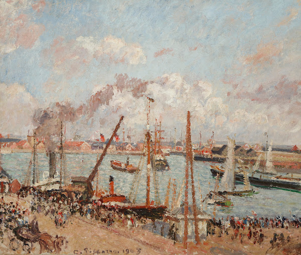 LAnse des Pilotes après midi temps ensoleillé Le Havre 1903