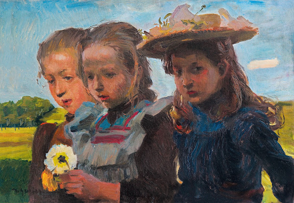 Frühling in Altenmarkt circa 1915
