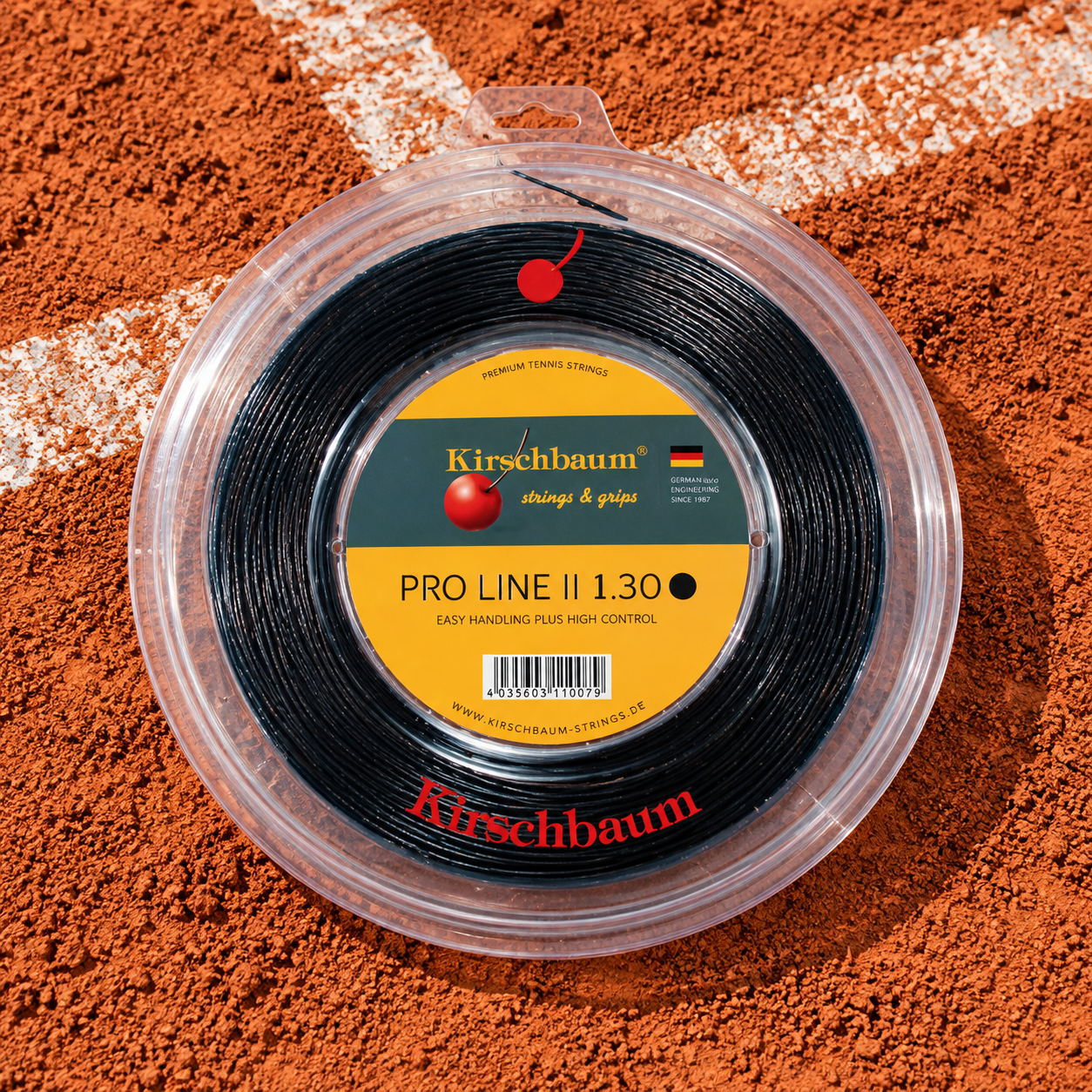 Cuerdas Kirschbaum Pro Line II Black – rollo 200 m