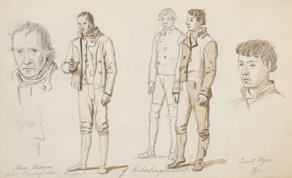 Fanger fra Forbedringshuset 1833