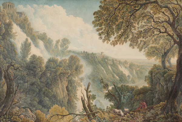 The Waterfalls at Tivoli c 1790
