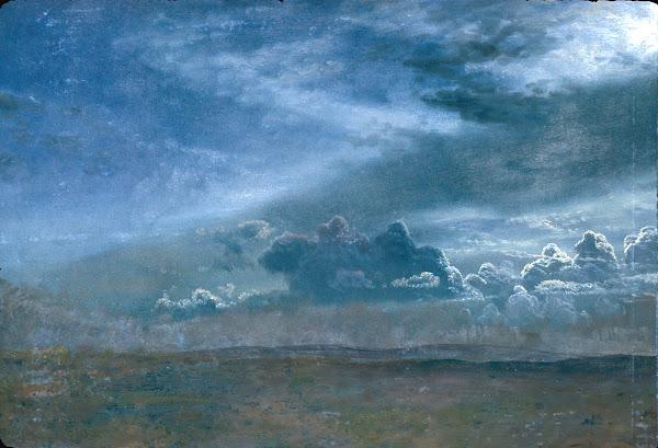 Landscape With Stormy Clouds 19th century