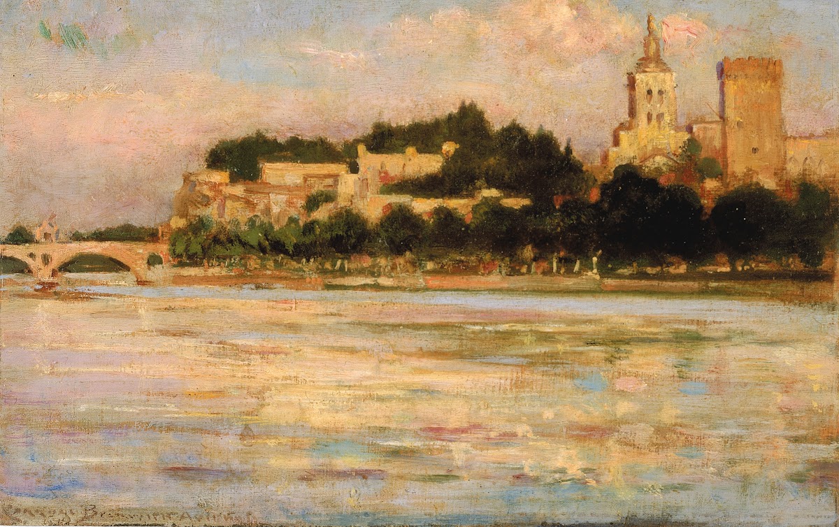 The Palace of the Popes and Pont dAvignon 1911