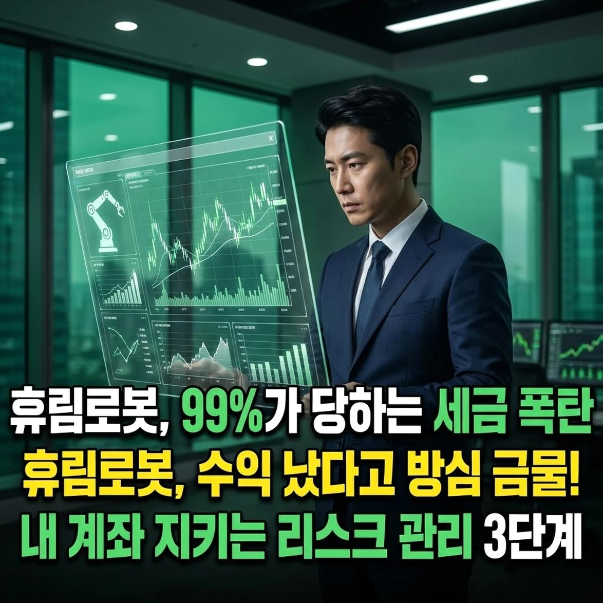 휴림로봇 투자 시 99%가 간과하는 '전환사채 오버행'과 세금 폭탄 피하는 실전 방어법