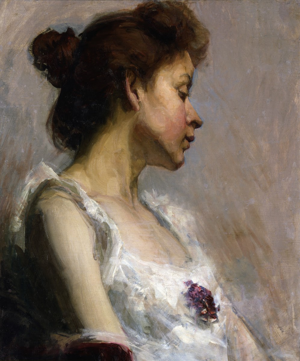 Portrait Of The Artists Wife 1897